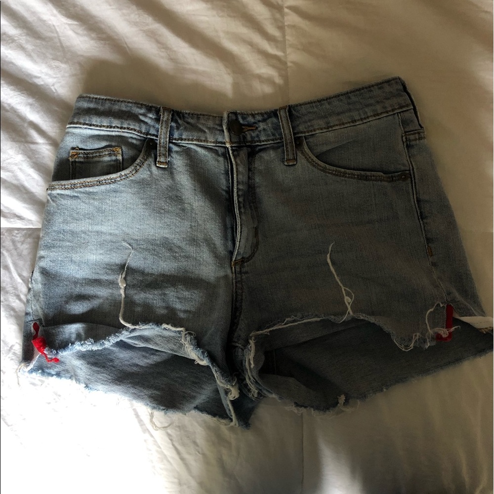 High waisted shorts